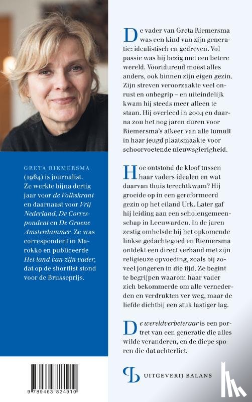 Riemersma, Greta - De wereldverbeteraar