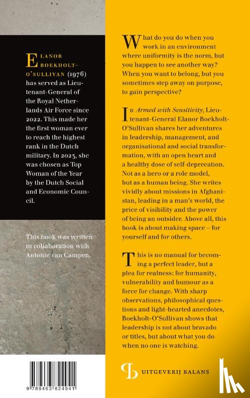 Boekholt-O'Sullivan, Elanor - Armed with Sensitivity