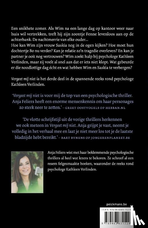 Feliers, Anja - Vergeet mij niet