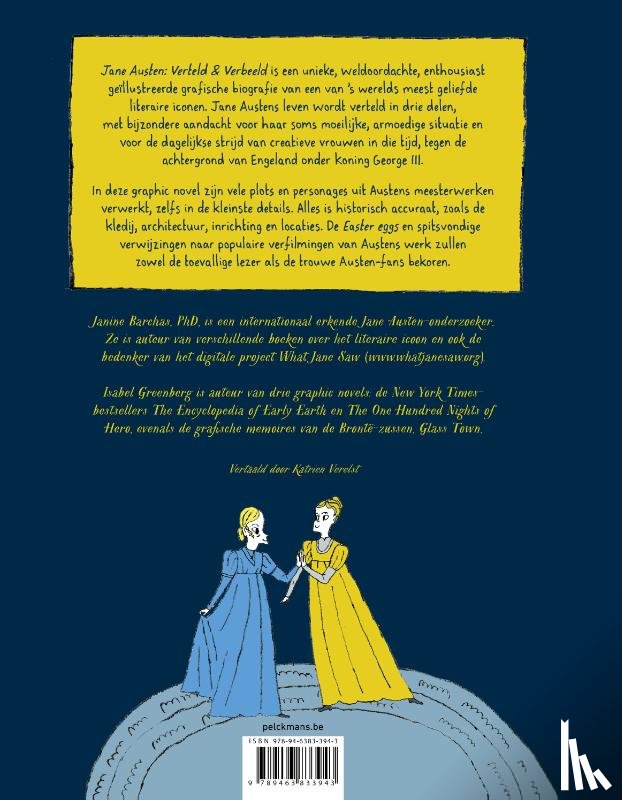 Barchas, Janine, Greenberg, Isabel - Jane Austen: Verteld & Verbeeld