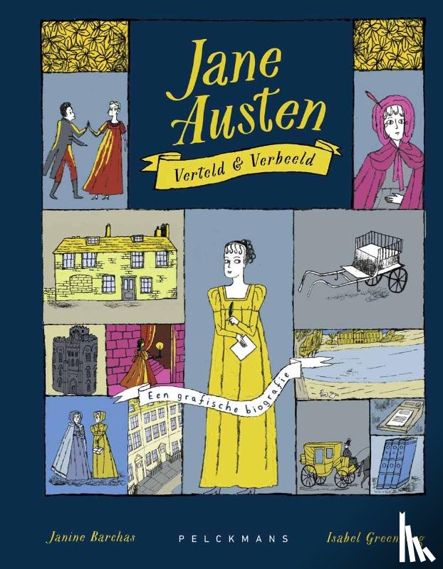 Barchas, Janine, Greenberg, Isabel - Jane Austen: Verteld & Verbeeld