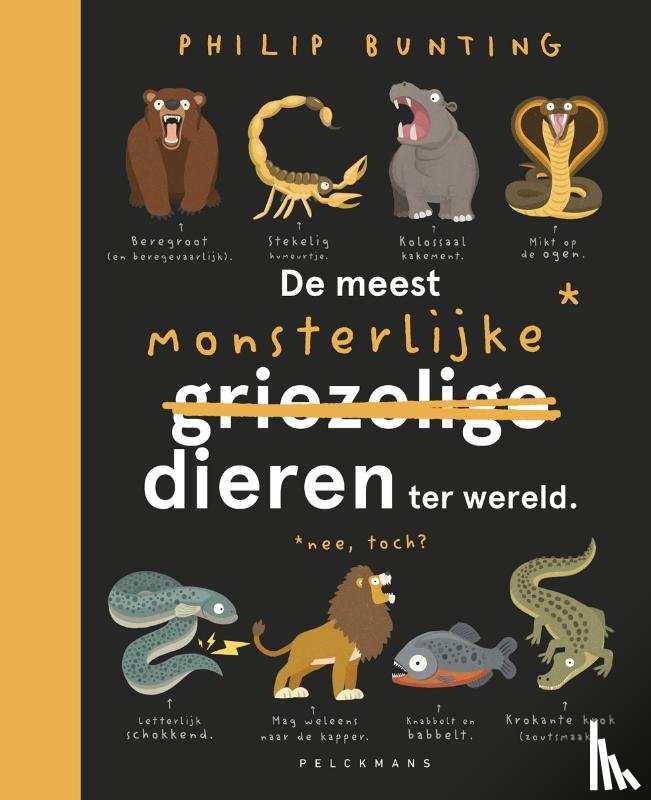 Bunting, Philip - De meest monsterlijke dieren ter wereld