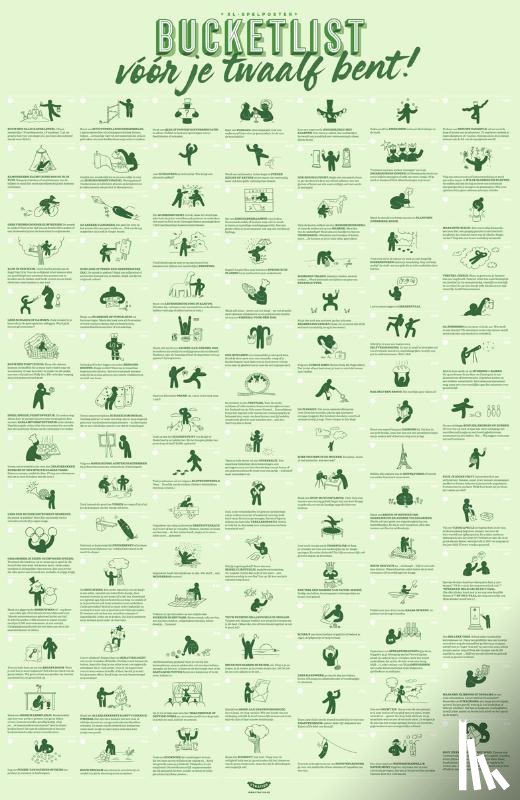 Stratier - Bucketlistposter voor kids