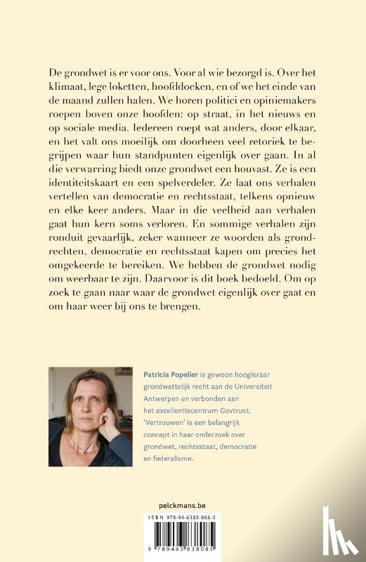 Popelier, Patricia - Een grondwet voor ons allemaal