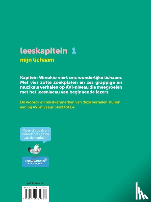 Bergh, Inge, Kapitein Winokio - Leeskapitein: Mijn lichaam