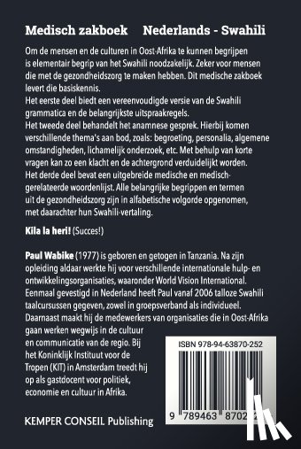 Wabike, Paul - Medisch zakboek Nederlands - Swahili