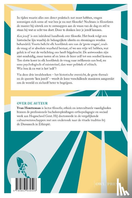 Houtteman, Yvan - Ken jezelf. Inleiding in de filosofie