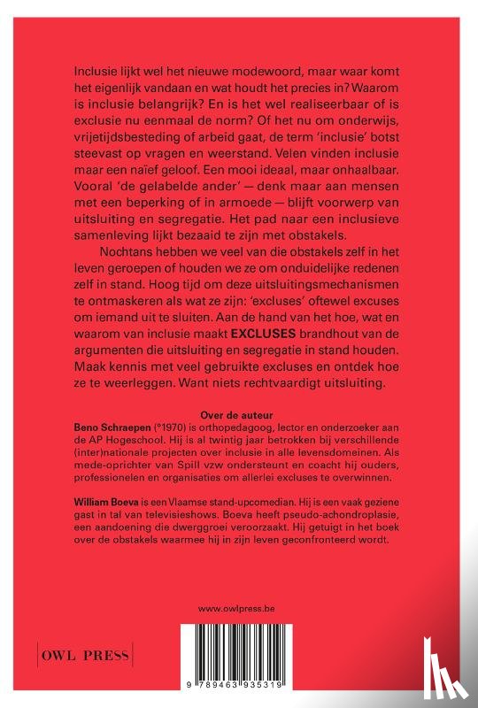 Schraepen, Beno - Excluses