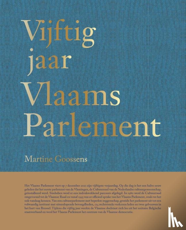 Goossens, Martine - Vijftig jaar Vlaams Parlement