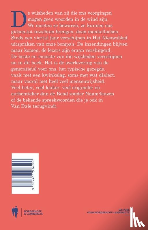  - Zei mijnen bompa