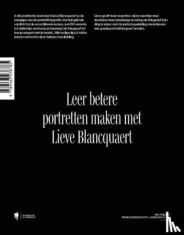Blancquaert, Lieve - Portretfotografie met Lieve Blancquaert