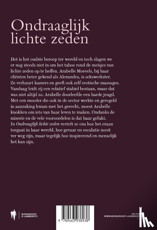 Moreels, Alexandra - Ondraaglijk lichte zeden
