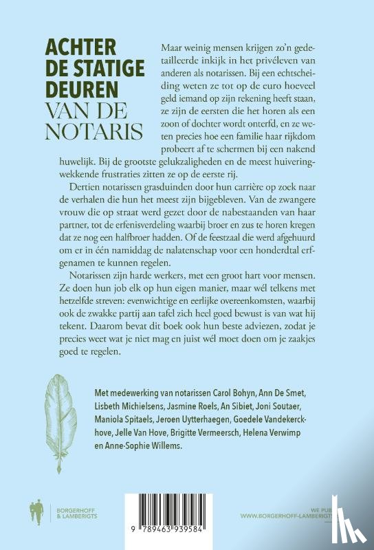 Mesdag, Joyce - Achter de statige deuren van de notaris