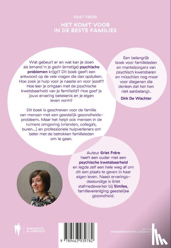 Frère, Griet - Het komt voor in de beste families