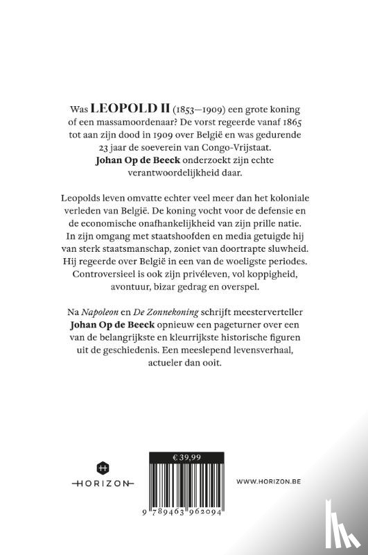 Beeck, Johan Op de - Leopold II