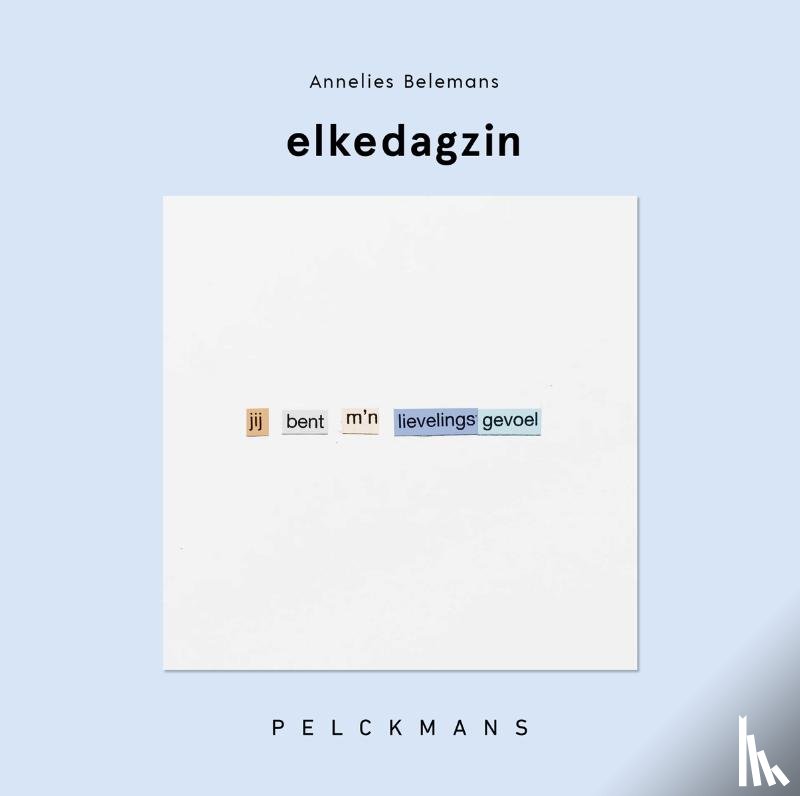 Belemans, Annelies - Elkedagzin