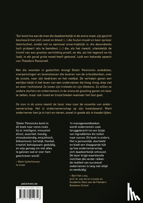 Penninckx, Dieter - De man in de arena