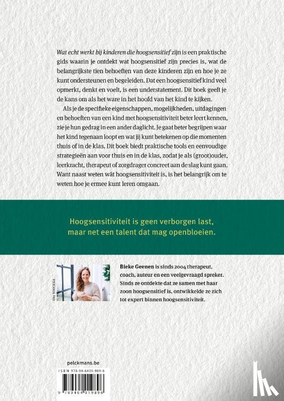 Geenen, Bieke - Wat echt werkt bij kinderen die hoogsensitief zijn