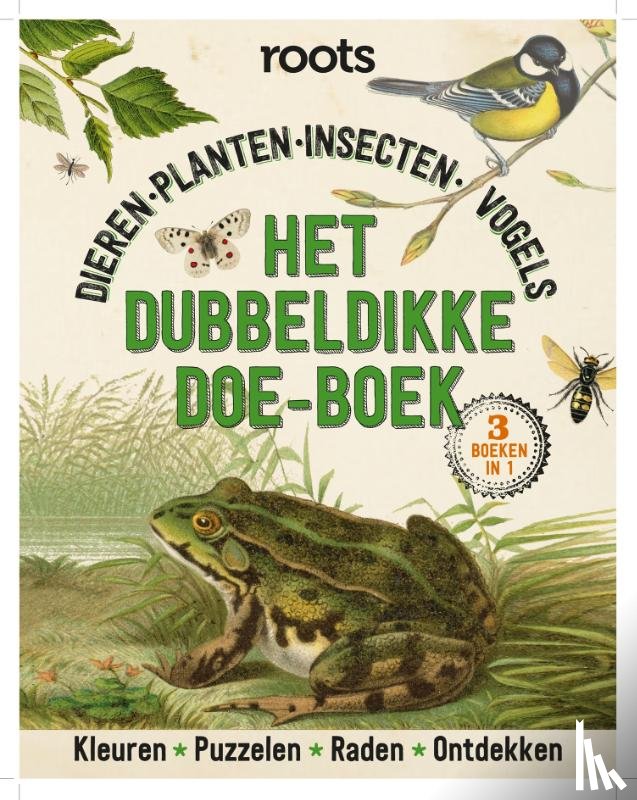 Roebers, Geert-Jan, Roots - Het dubbeldikke doe-boek