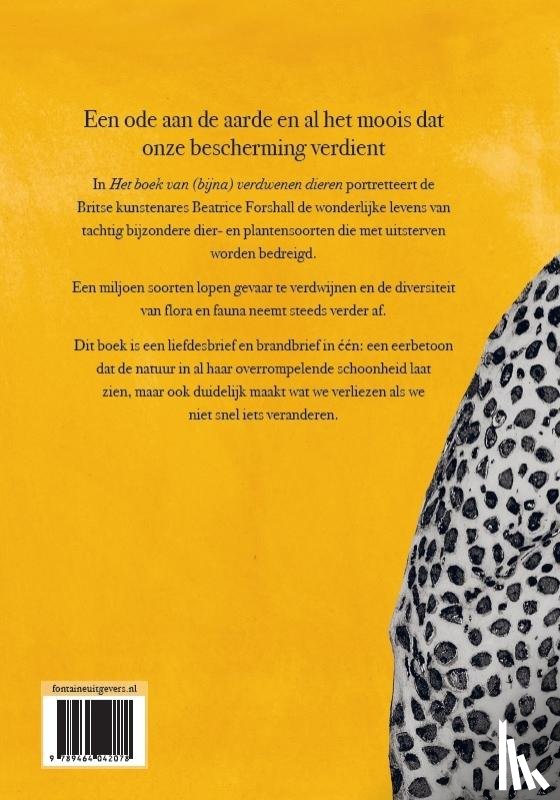 Forshall, Beatrice, Scribent - Het boek van (bijna) verdwenen dieren
