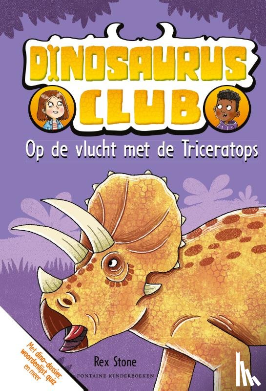 Stone, Rex, De Taalscholver Vof - Op de vlucht met de Triceratops