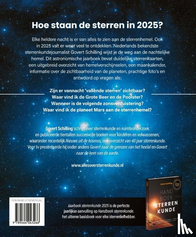 Schilling, Govert - Jaarboek sterrenkunde 2025