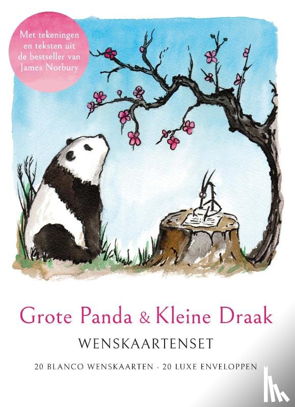 Norbury, James - Grote Panda & Kleine Draak - Wenskaartenset