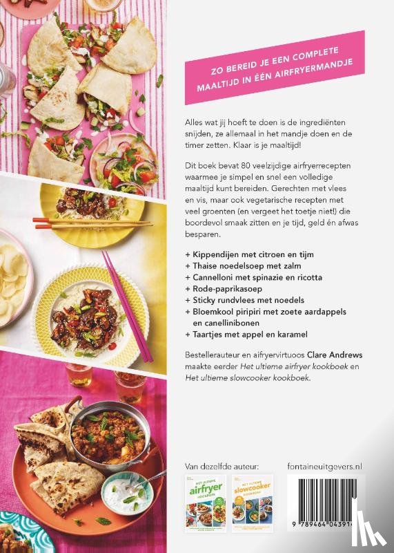 Andrews, Clare - Het ultieme airfryer boek - makkelijke maaltijden