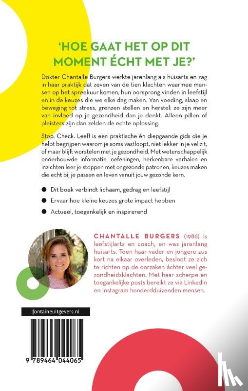 Burgers, Chantalle - Stop. check. leef!