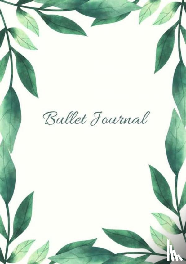 Gastenboeken, Mooie - Mijn Bullet Journal |A5 Notebook Botanisch Leaves Bladeren De natuur | Notitieboek Met Dotted Papier Met 120 Pagina's | Prachtig Schrijven