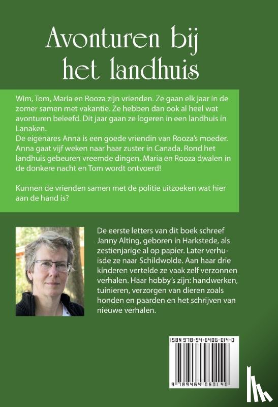 Alting, Janny - Avonturen bij het Landhuis