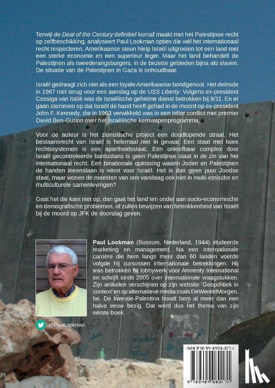 Lookman, Paul - Het zionistische project Israël Etnisch zuiver, of binationaal gidsland?