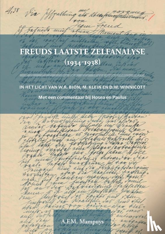 Mampuys, Alfred - Freuds laatste zelfanalyse (1934-1938)