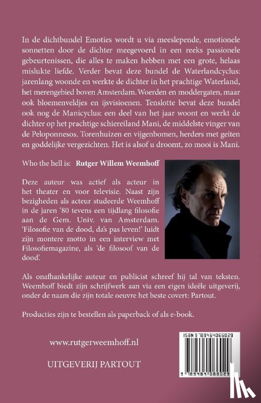 Weemhoff, Rutger Willem - Emoties, sonnettencyclus