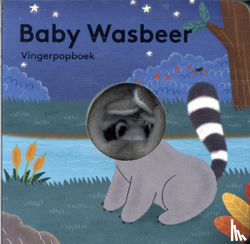 ImageBooks Factory - Vingerpopboekje Baby wasbeer