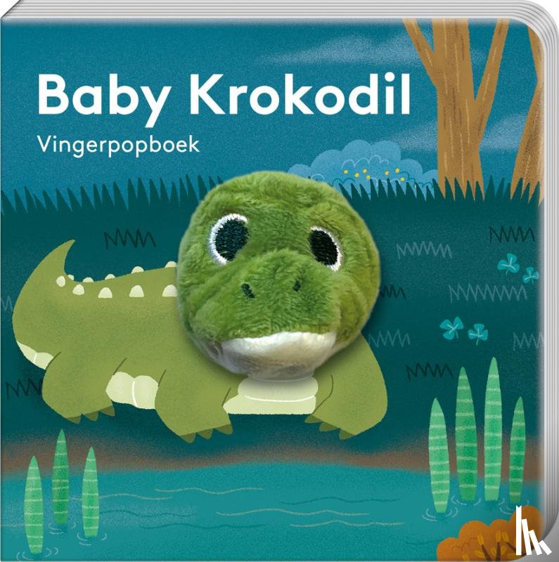 ImageBooks Factory - Vingerpopboekje Baby Krokodil