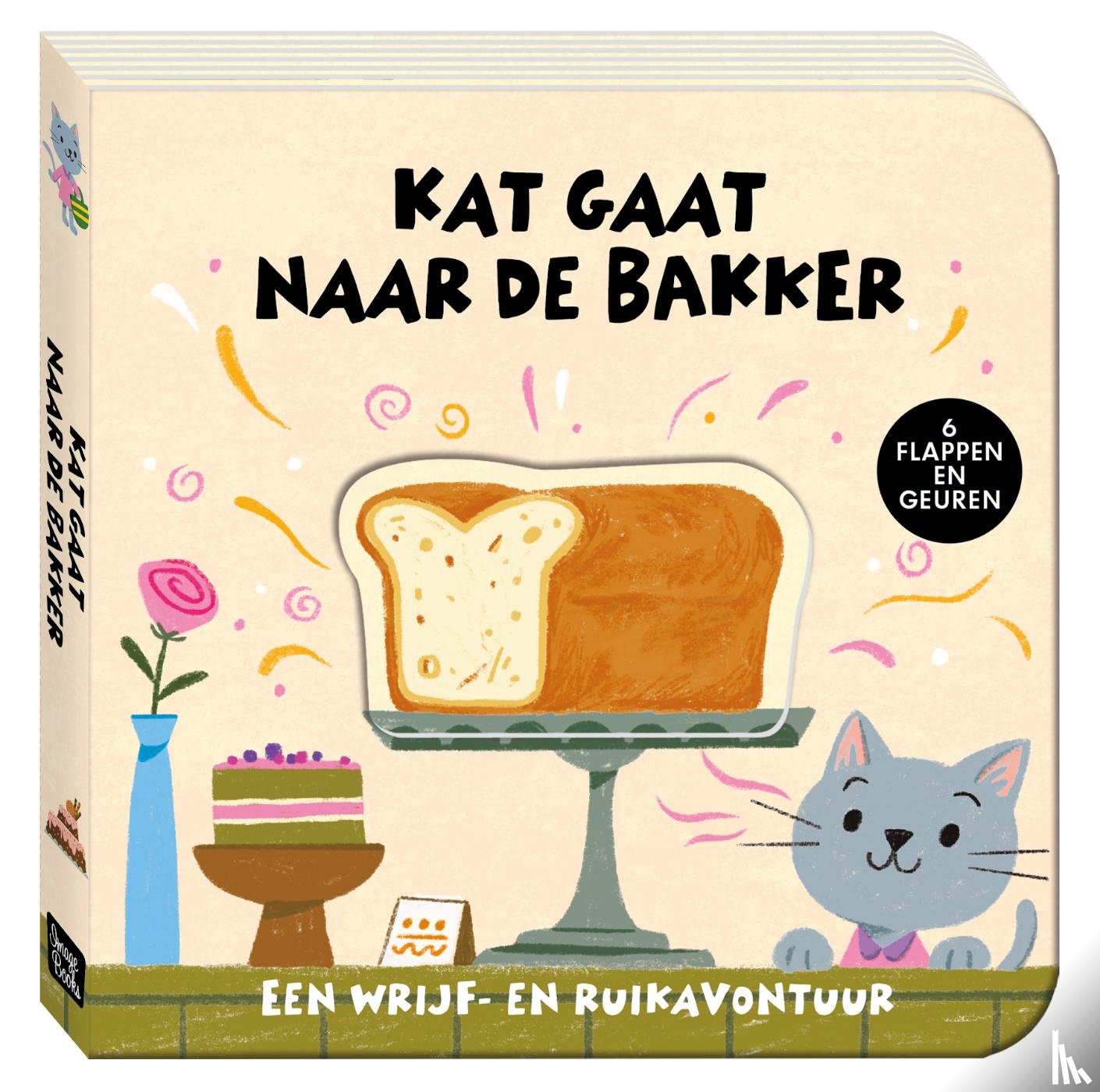 ImageBooks Factory - Een wrijf- en ruikavontuur - Kat gaat naar de bakker