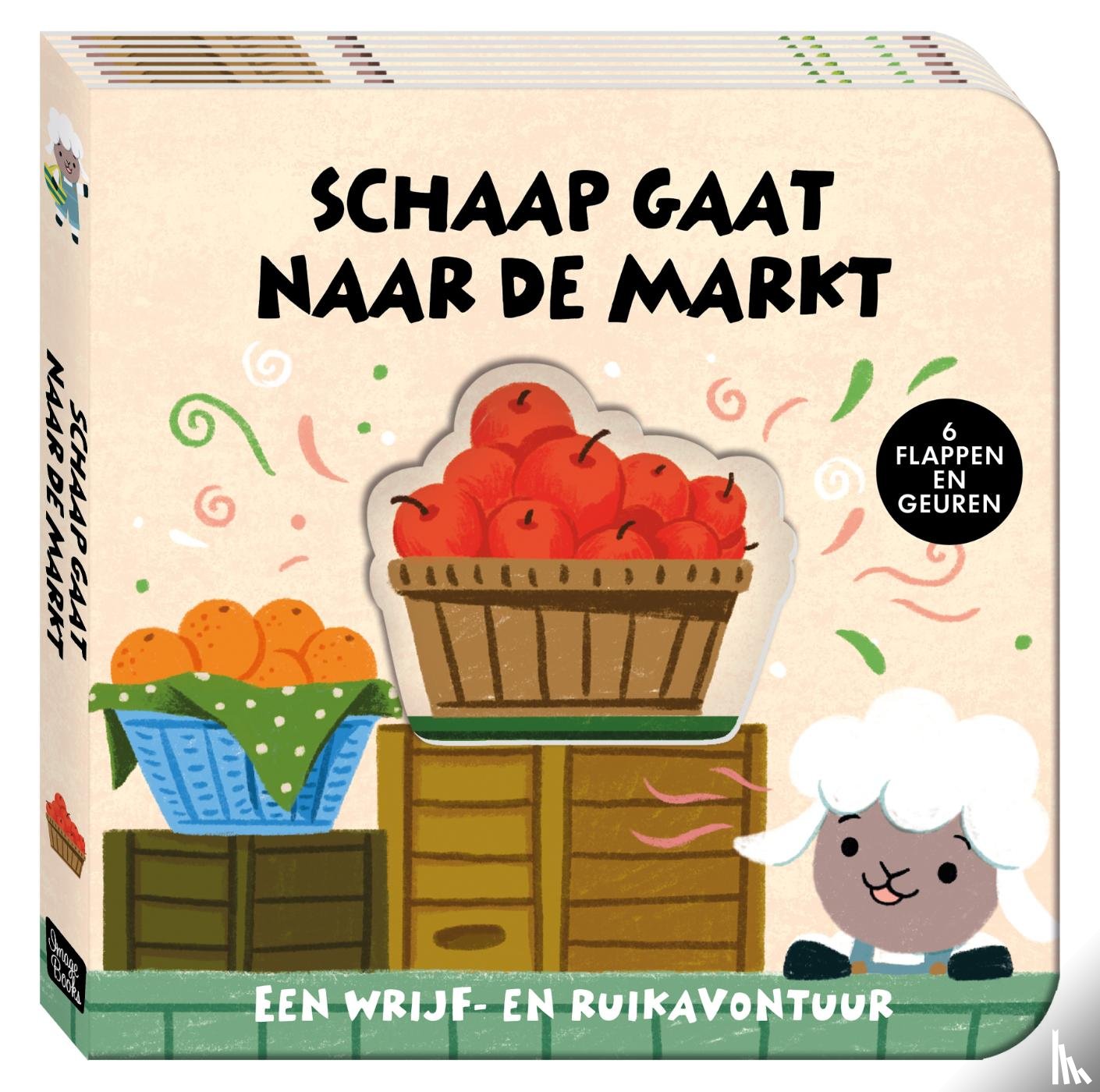 ImageBooks Factory - Een wrijf- en ruikavontuur - Schaap gaat naar de markt