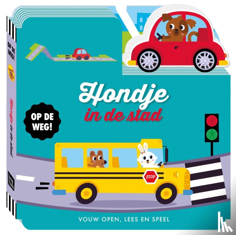 ImageBooks Factory - Op de weg - Hondje in de stad