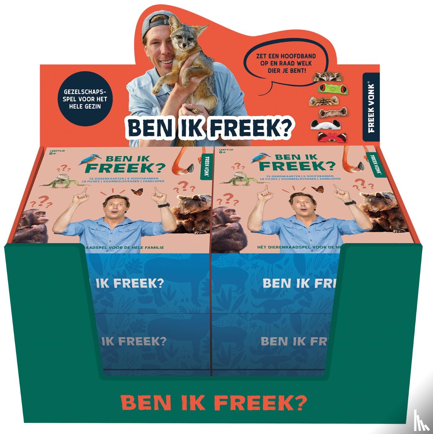 ImageBooks Factory, Freek Vonk - Display Freek Vonk - Ben ik Freek? 1 x 6 ex.