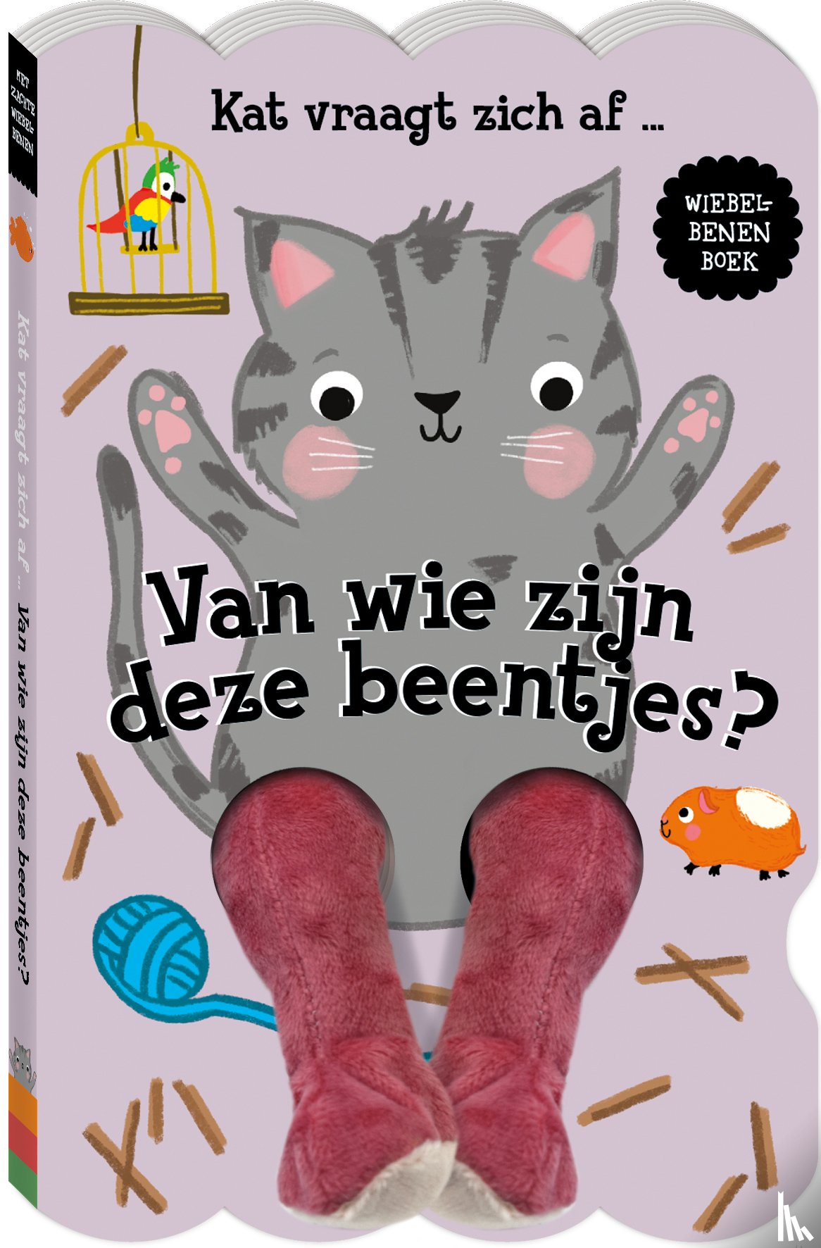 ImageBooks Factory - Van wie zijn deze beentjes - Kat vraagt zich af…