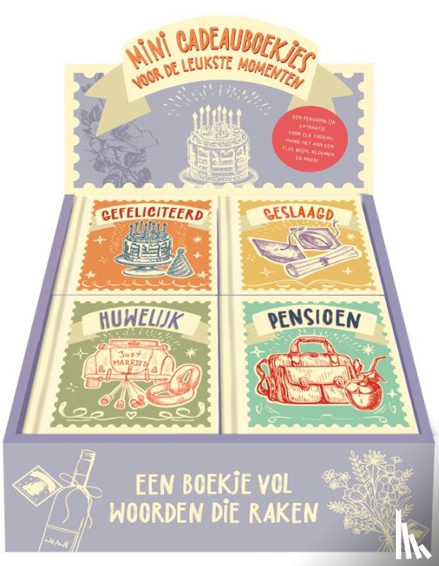 ImageBooks Factory BV - Display Mini cadeauboekjes 4 x 6 ex.