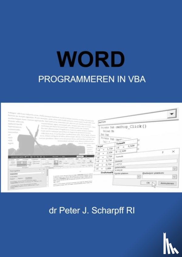 Scharpff RI, Dr Peter J. - Word Programmeren in VBA