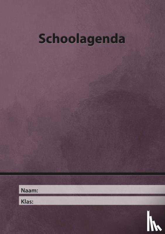 Broeck, Stijn van den - schoolagenda