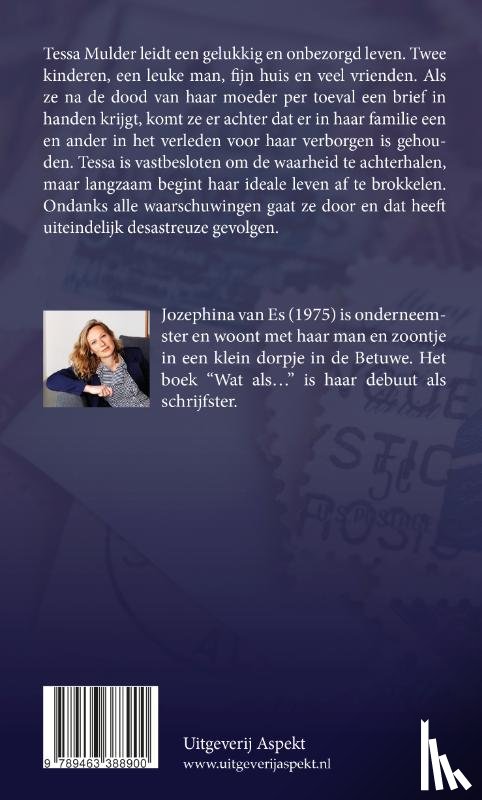 Es, Jozephina van - 'Wat als...' Grootletterboek