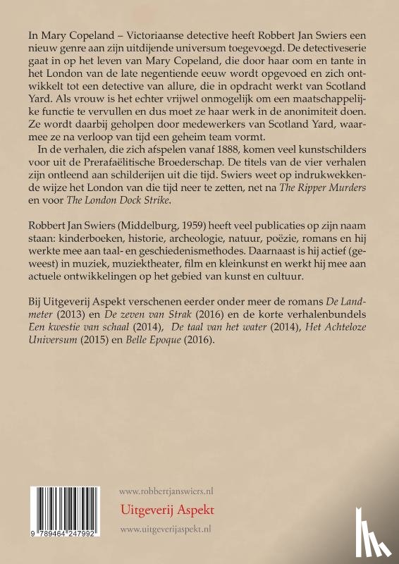 Swiers, Robbert Jan - Mary Copeland Grootletterboek