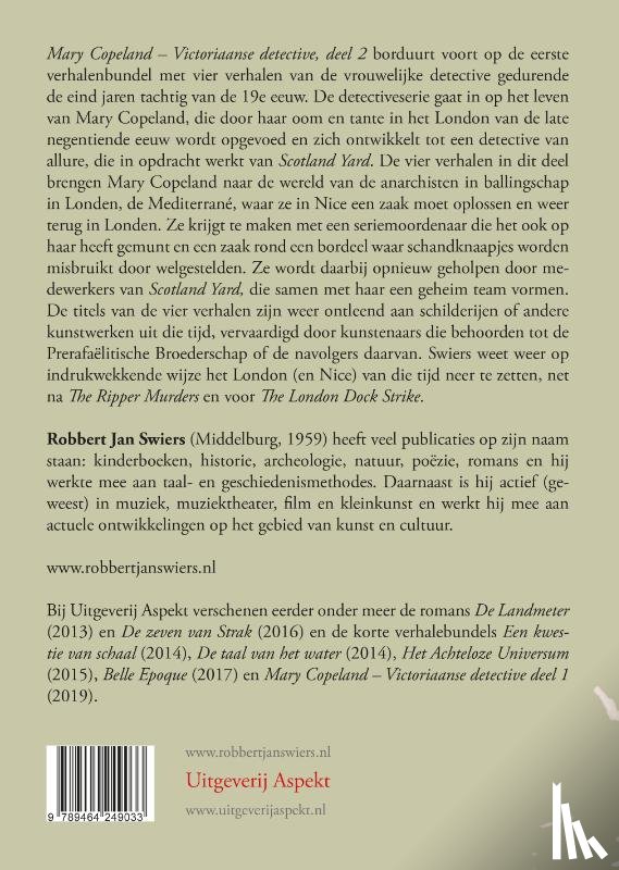 Swiers, Robbert Jan - Mary Copeland 2 Grootletterboek