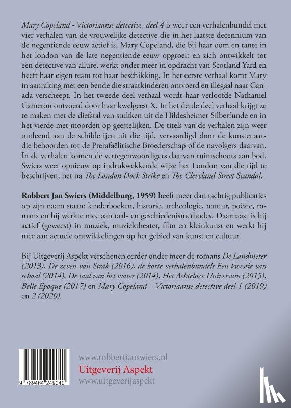 Swiers, Robbert Jan - Mary Copeland 4 Grootletterboek