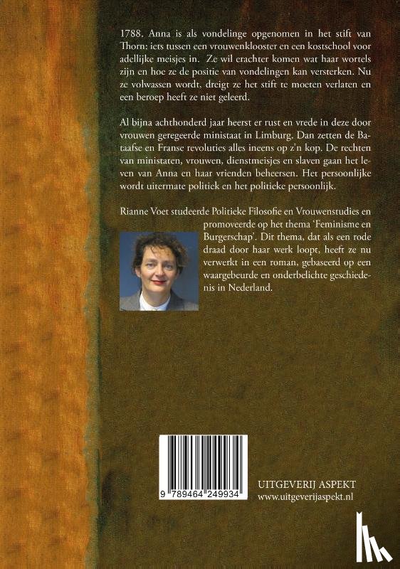 Voet, Rianne - Land van Thorn Grootletterboek