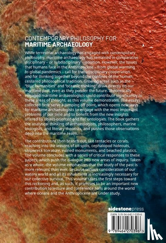  - Contemporary Philosophy for Maritime Archaeology